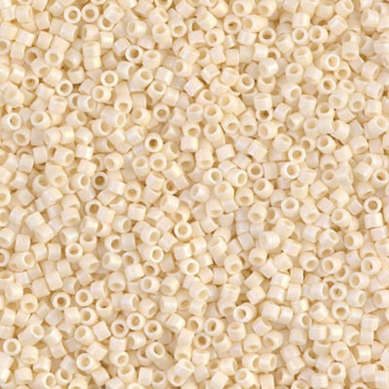 Miyuki Delica Bead 11/0, DB0883, Matte Opaque Dark Cream AB, 5 grams